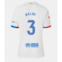 Barcelona Alejandro Balde #3 Bortedrakt Dame 2023-24 Kortermet